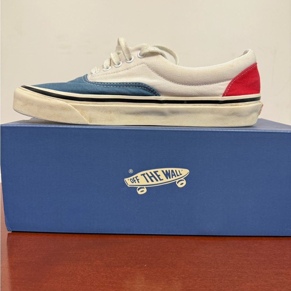 Vans 95 DX Red / White  / Blue classic style Sneakers - Picture 5 of 9